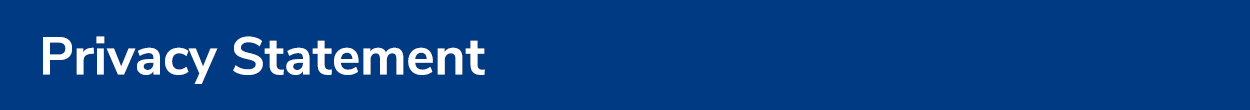 Privacy Statement header